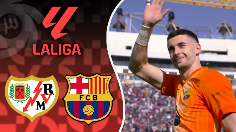 خلاصه بازی بارسلونا 1 - رایو وایه کانو 0