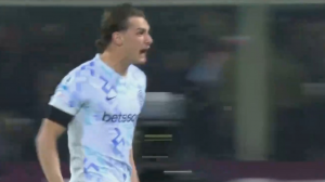 گل اول اینتر به فیورنتینا (اسپوسیتو)