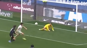 سیو فواق العاده بکهاوس مقابل شوت بازیکن ولفسبورگ