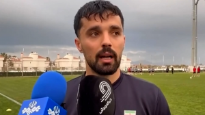 امید نورافکن از حال و هوای کمپ ترکیه می‌گوید