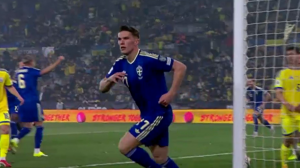 گل اول سوئد به اوکراین توسط گیوکرش