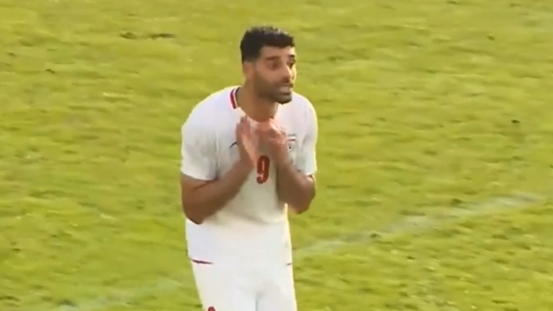 گل مردود ایران به نیجریه