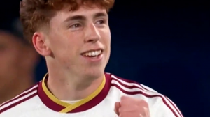 گل سوم اسپانیا به صربستان (مونیوز)