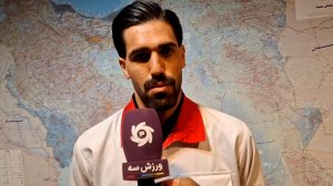 قهرمان آسیا: با افتخار لباس هلال احمر را پوشیدم