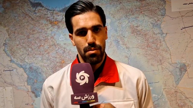 قهرمان آسیا: با افتخار لباس هلال احمر را پوشیدم