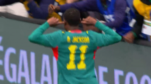 گل اول سنگال به پرو توسط جکسون 