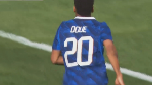 دبل دوئه؛ گل سوم فرانسه به کلمبیا 