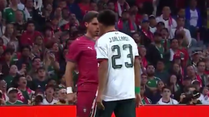 درگیری و تنش شدید در بازی مکزیک - پرتغال