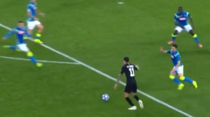 گل تماشایی دیماریا به ناپولی در لیگ قهرمانان