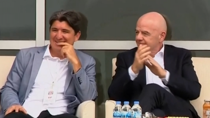 گلزنی علی قلی و تشویق اینفانتینو!