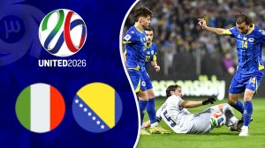 خلاصه بازی بوسنی 1(4) - ایتالیا 1(1)