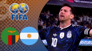 خلاصه بازی آرژانتین 5 - زامبیا 0