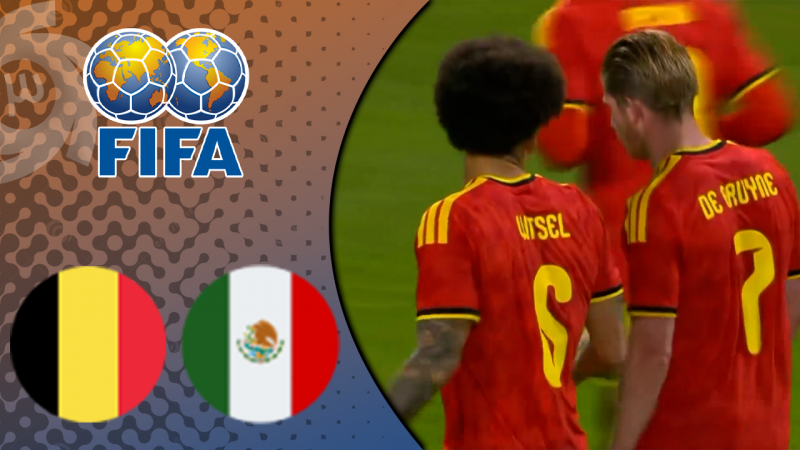 خلاصه بازی مکزیک 1 - بلژیک 1 