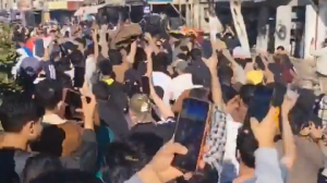 آغاز جشن‌های خیابانی صعود در بغداد 