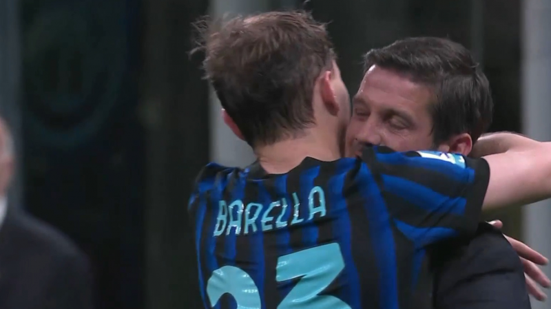 گل پنجم اینتر به آاس رم (بارلا)