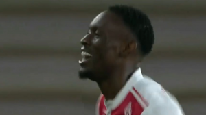 گل دوم موناکو به مارسی (بالوگان)