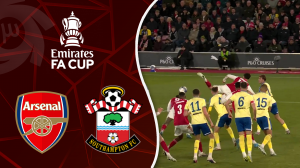 خلاصه بازی ساوتهمپتون 2 - آرسنال 1