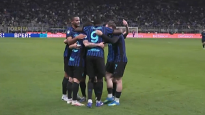 گل دوم اینتر به آاس رم (چالهان اوغلو)