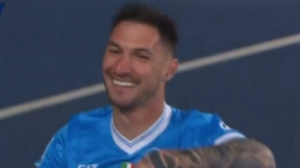 گل اول ناپولی به میلان توسط پولیتانو