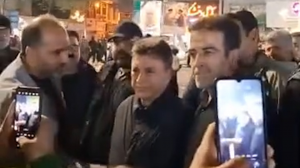 سرمربی تیم ملی در اجتماع شبانه مردم قائم‌شهر