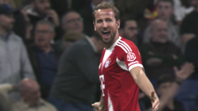 گل دوم بایرن مونیخ به رئال مادرید (هری کین)