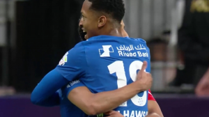 گل پنجم الهلال به الخلود توسط الدوساری