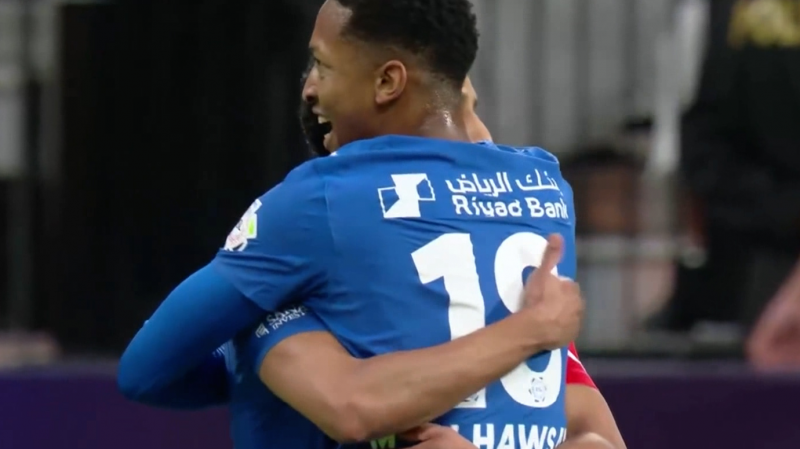 گل پنجم الهلال به الخلود توسط الدوساری