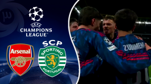 خلاصه بازی اسپورتینگ 0 - آرسنال 1