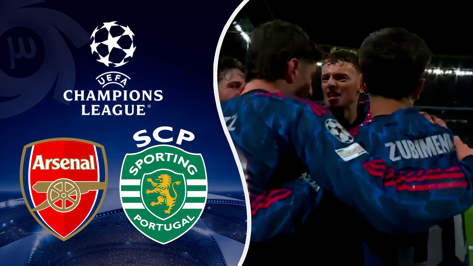 خلاصه بازی اسپورتینگ 0 - آرسنال 1