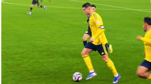 حرکت ترکیبی رونالدو که به گل تبدیل نشد!