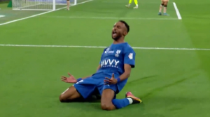 گل اول الهلال به الخلود توسط الحربی 