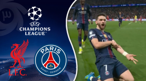 خلاصه بازی پاری سن ژرمن 2 - لیورپول 0