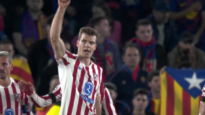 گل دوم اتلتیکومادرید به بارسلونا (سورلوث)