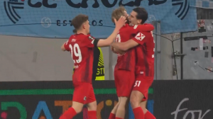 گل دوم فرایبورگ به سلتاویگو توسط جان بسته