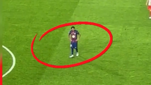 ناراحتی شدید یامال در پایان بازی مقابل اتلتیکومادرید!