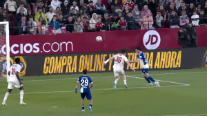 گل اول اتلتیکومادرید به سویا (بونر)