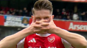 گل اول آرسنال به بورنموث توسط گیوکرش