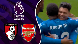 خلاصه بازی آرسنال 1 - بورنموث 2 