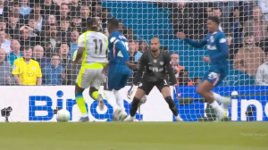 گل سوم منچسترسیتی به چلسی (جرمی دوکو)