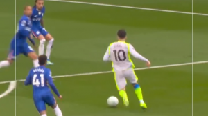 پاس گل تماشایی شرکی پس از دو دریبل موفق