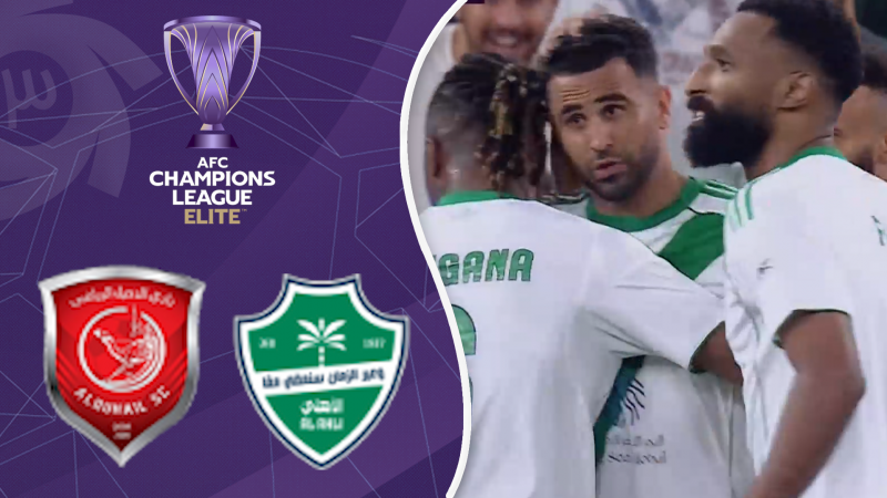 خلاصه بازی الاهلی عربستان 1 - الدحیل 0