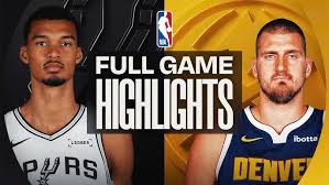 خلاصه بسکتبال سن آنتونیو اسپرز - دنور ناگتس