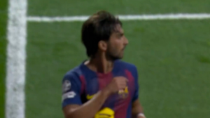 گل دوم بارسلونا به اتلتیکومادرید توسط فران تورس