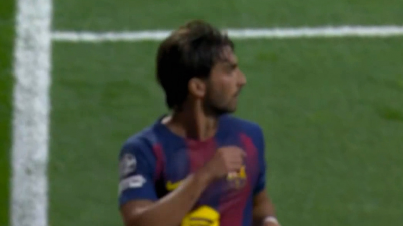 گل دوم بارسلونا به اتلتیکومادرید توسط فران تورس