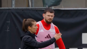 اولین تمرین تاریخی یونیون برلین با ماری لوئیز!