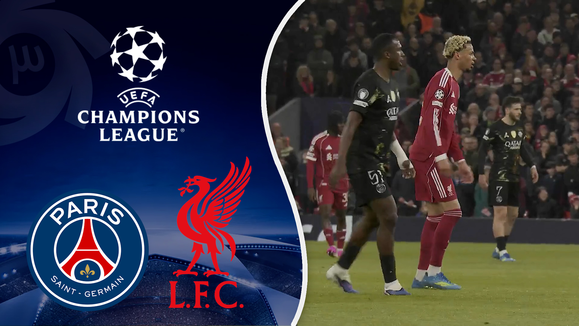 خلاصه بازی لیورپول 0 - پاری سن ژرمن 2 