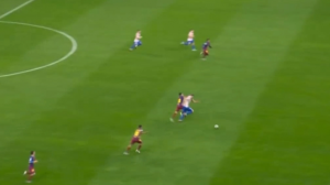 بارسلونا 10 نفره شد؛ اخراج اریک گارسیا از زمین مسابقه