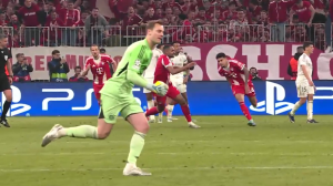 گل سوم بایرن مونیخ به رئال مادرید(دیاز)