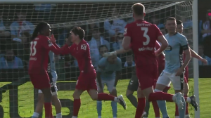 گل سوم فرایبورگ به سلتاویگو (سوزوکی)