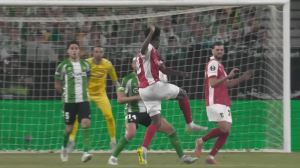 گل چهارم براگا به رئال بتیس (گوربی)